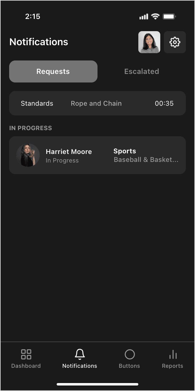 Option 1: Adding in progress cards