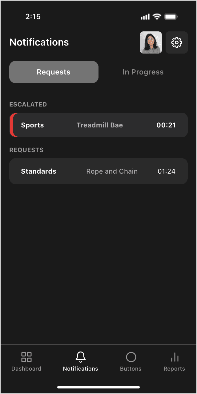 Option 2: Making an in progress tab
